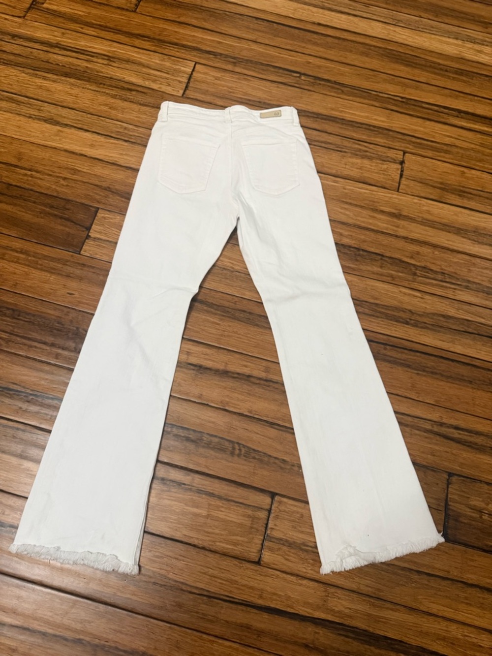 AG Adriano Goldschmied White Jeans